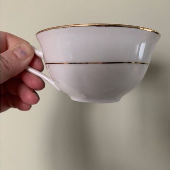 Schirnding 1920 teacup - Bavarian China - very rare-flawless - numbered 21   - Picture 5 of 9